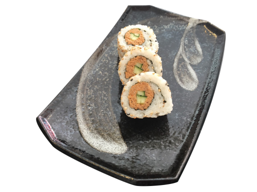 100. Lachssalat Roll
