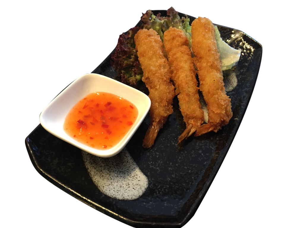 31. Ebi Tempura, 3 Stück Sushi Dora in Langen